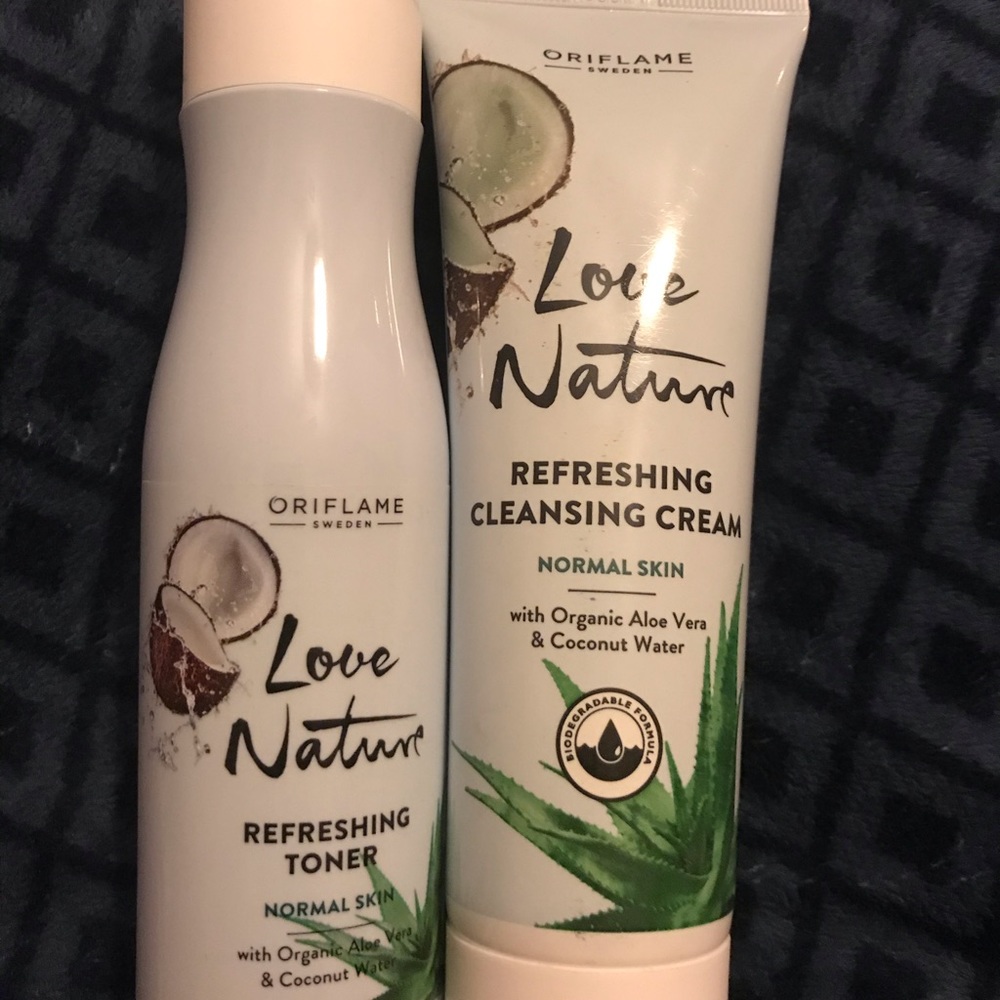 Face Toner and Cleansing Cream Set